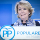 Esperanza Aguirre anuncia su cese como lideresa del PP de Madrid