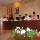 Momento del Pleno en el que se debatió la privatización de la limpieza