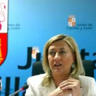 La consejera de Hacienda, Pilar del Olmo, anunció ayer que la Junta recurre la sentencia