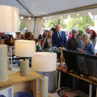 Inauguración de la Feria de Alfarería y Artesanía de León. AYUNTAMIENTO DE LEÓN