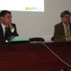 El asesor del proyecto, ayer junto con el regidor villafranquino