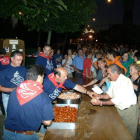 Las peñas son una parte esencial de las fiestas.