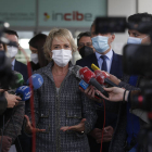 La secretaria de estado de digitalización Carme Artigas visita el INCIBE. F. Otero Perandones.