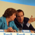 María Jesús Ruiz y Juan José Lucas en una imagen de archivo.