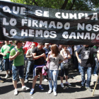 Los mineros reclaman que se cumplan los acuerdos que están firmados y comprometen al Gobierno.