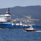El puerto comercial de Vigo es uno de los más activos de Europa y este lunes se abordan estrategias. KOPA