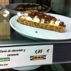 La tarta de almendras y chocolate de Ikea.