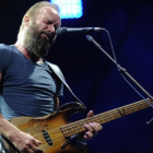 Sting, durante un concierto en el anfiteatro de Nîmes, en el sur de Francia, el 20 de julio.