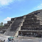La Pirámide de la Luna, en la zona arqueológica de Teotihuacan (México).