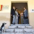 Un momento del acto de inauguración del nuevo albergue de Buiza de Gordón