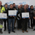 Los ganadores de los concursos de pintura, fotografía y relatos recogieron ayer los premios.