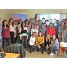 Participantes en la iniciativa llevada a cabo en el Máster de Ciencias Actuariales y Financieras. DL
