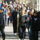 Entre los participantes había un grupo de 90 personas de Monforte de Lemos.