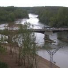 La depuradora estará situada aguas abajo del puente que une la carretera de Mayorga-Astorga