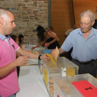 Un momento de la votación para la elección de vocales el pasado domingo 21 de julio.