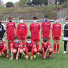 Formación del equipo del Naraya de categoría alevín. MANUEL MACÍAS