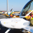 El aeropuerto de León da la salida al X Raid Aéreo del Noroeste Ibérico.