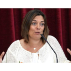 La consejera de Agricultura y Ganadería y portavoz de la Junta de Castilla y León, Milagros Marcos. PABLO MARTÍN