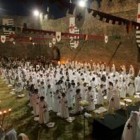 La Noche Templaria ponferradina se abrió ayer con la ordenación y el juramento de 150 caballeros