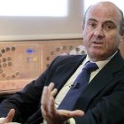 El ministro de Economía y Competitividad, Luis de Guindos.