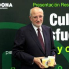 Juan Roig, ayer, en la presentación de los resultados de Mercadona, en Valencia.