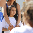 El vínculo con las familias de acogida es estrecho, sobre todo si ya han estado otros años. SARA CAMPOS