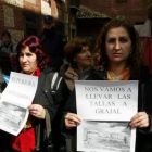 Una de las manifestaciones llevadas a cabo por los vecinos en Toledo