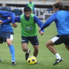 La Deportiva Ponferradina entrenó con intensidad para preparar el partido del viernes.