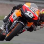 El piloto español de Honda Dani Pedrosa en un entrenamiento