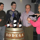 Un momento de la cata dirigida ayer por el maestro José Luis Santín en el Aqua de Bembibre.