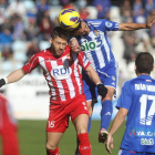 Juande realizó un extraordinario partido, pero molestias de rodilla le obligaron a dejarlo.