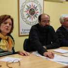 Eloína Terrón, Santiago Ordóñez y Miguel Ángel Flórez, en imagen de archivo.