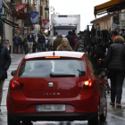 La Calle Ancha es una de las que más tráfico suma. MARCIANO PÉREZ