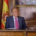 Un momento del reportaje sobre el rey Juan Carlos en France 3.