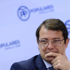 El líder del PP en Castilla y León, Fernández Mañueco. GALLEGO