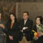 José Antonio Ibáñez agradeció el reconocimiento en presencia de Soto, Amilivia y su mujer, Carmen