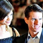 El actor estadounidense Tom Cruise y su esposa Katie Holmes.