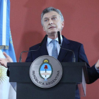 Mauricio Macri, presidente de Argentina.