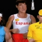 Nadal, Gasol y Contador cantan el ‘Viva España’ de Escobar.