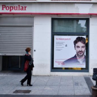 Una oficina bancaria en Zaragoza.