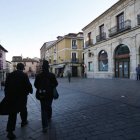 La Casa de las Carnicerías, a la derecha de la imagen, es la sede de la Capital Gastronómica. JESÚS