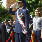 José Manuel Fernández Santiago, Juan Vicente Herrera, el Príncipe Felipe y doña Letizia presiden el