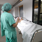 El sindicato de enfermería se queja de la sobrecarga laboral. L. DE LA MATA