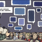 Viñeta de ‘La potencia’, uno de los cómics dedicados a la historia de la filosofía.