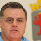 Lázaro García Bayón, el pasado jueves, en el despacho de la UPL en la Diputación.