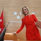 La presidenta de la Comunidad de Madrid, Cifuentes. BALLESTEROS