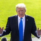 El presidente norteamericano, Donald Trump. JIM LO SCALZO
