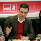 Pedro Sánchez ha presidido este martes la reunión de la ejecutiva federal del PSOE.