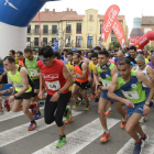 La Sahagún Mudéjar contó con una nómina de participantes de primer nivel en la salida. ACACIO DÍAZ