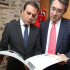 Hernani Dias y Juan Martínez Majo en León.